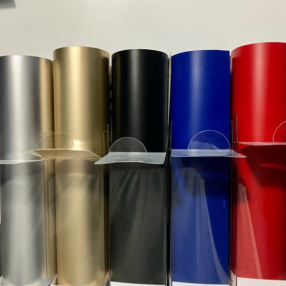 Paw Print Vinyl Decal White Permanent Adhesive 5 Inches Wide Custom Handmade - Picture 6 of 6